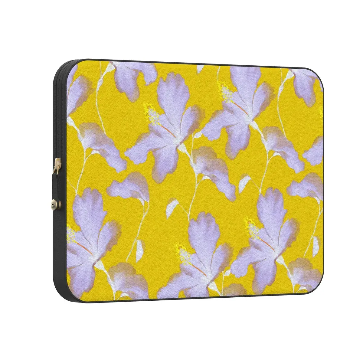 Casely MacBook Laptop Sleeve Case | Sunwashed Painted Floral | Hibiscus Haze