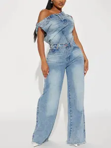 Dakota Denim Jumpsuit - Denim