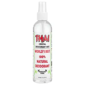 Thai Deodorant Stone Crystal Deodorant Mist, 8 fl oz (240 ml)