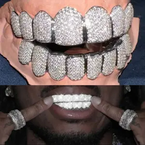 Plug-And-Play Personalized Teeth Caps - Zirconia Braces oral use stainless steel temporary veneer