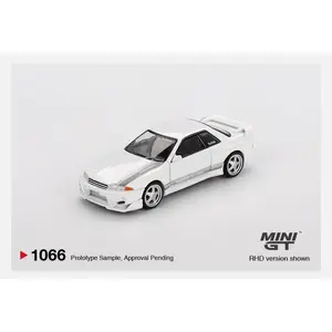 MiniGT 1:64 Nissan Skyline GT-R (R32) VeilSide Combat C-I White #1066