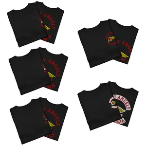 Biker Club Skull Wing Graphic Tee, Motorcycle Club Style Tee, Vintage Rider Shirt, Full Sizes, Full Colors, For Men, For Women