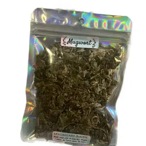 Organic Mugwort for incense (.8oz bag)