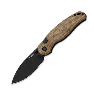 Kizer Phoca BD 14C28N High-quality Steel Norplex UltreX Micarta Handle V3781BDA1 Outdoor Knife