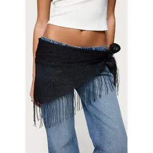 Fringed Waist Scarf