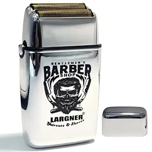 Largner Silver Color Multifunctional Shaver Trimmer, USB Car Charger, Long Battery Life, Travel-Friendly, Full Body Washable Gift