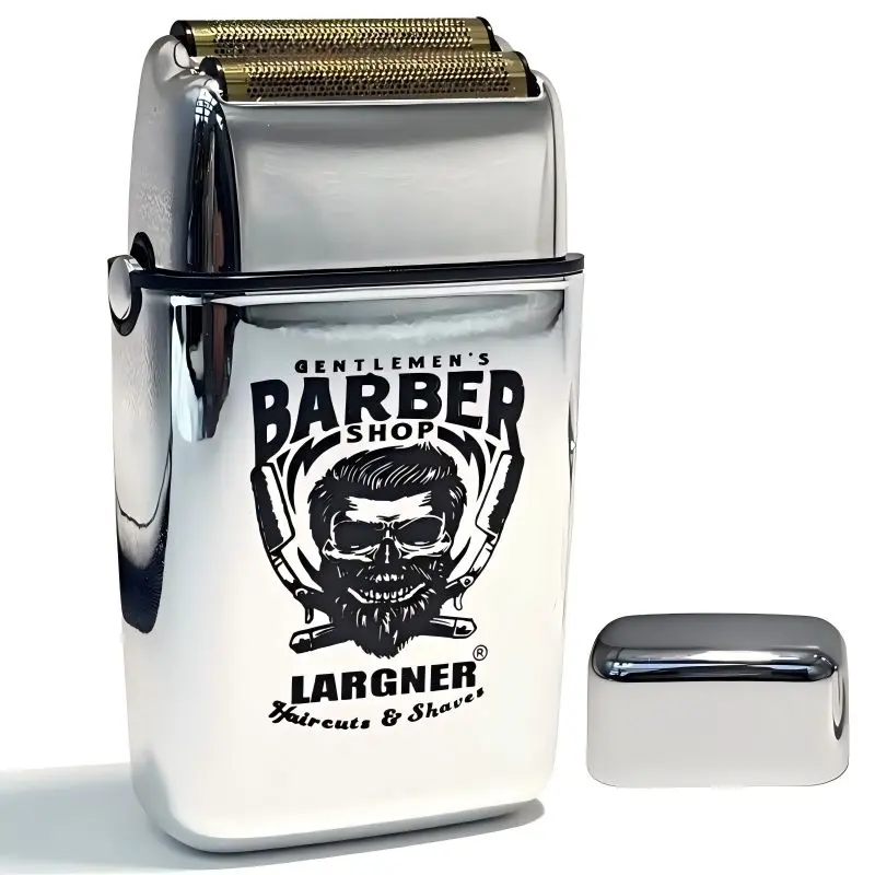 Largner Silver Color Multifunctional Shaver Trimmer, USB Car Charger, Long Battery Life, Travel-Friendly, Full Body Washable Gift