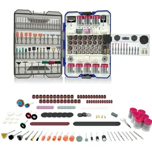 652-Piece Rotary Tool Accessory Kit, Dremel Compatible, Includes Grinding, Sanding, Cutting, Drilling, Cleaning, Polishing, Carving Bits & Attachments for DIY Enthusiasts