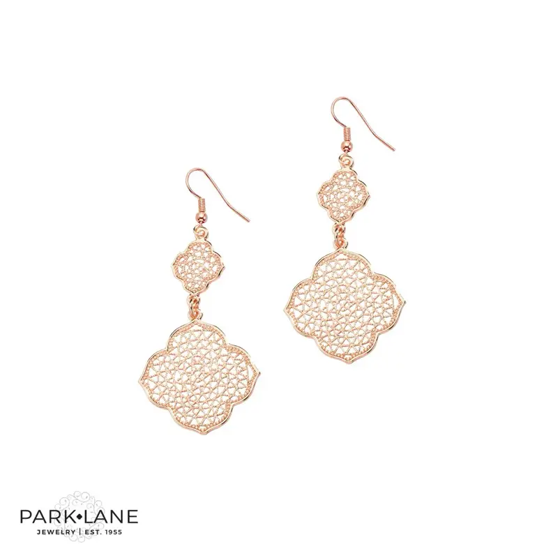 Moana earrings - Rose gold