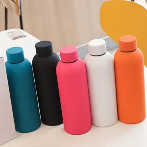 500ml Stainless Steel Vacuum Insulated Cup, Thermo Tumbler, Narrow Mouth, Keep Hot & Cold, Leakproof & Sealed, Lightweight & Portable for Car Thermos Cup, Travel, Sports, Gym and Office