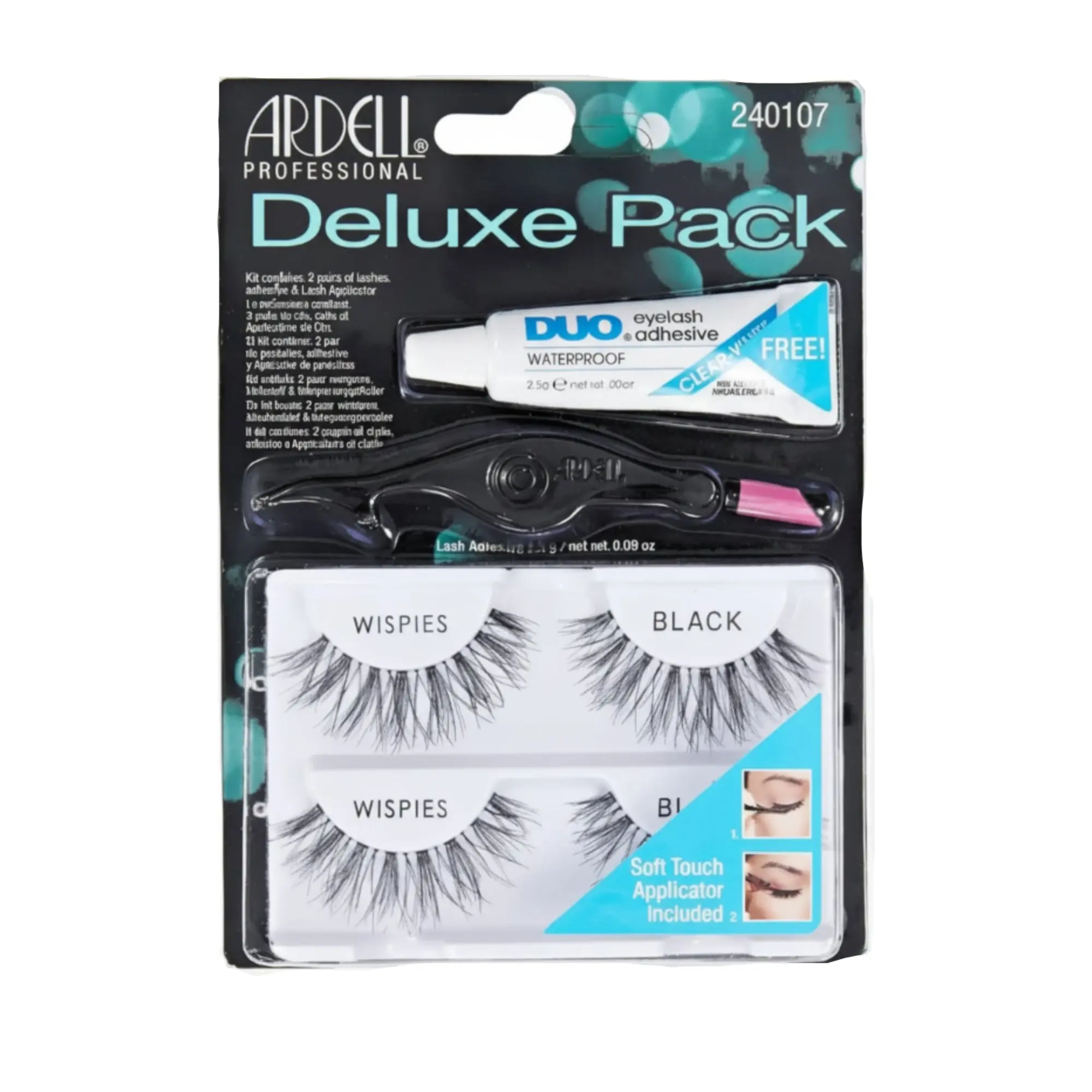 Ardell Deluxe Pack Wispies Lashes - Black