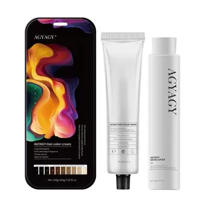 【Christmas】AGYAGY Semi Permanent Hair Dye- Vibrant Hair Color, Includes Developer and Salon Coloring Tools