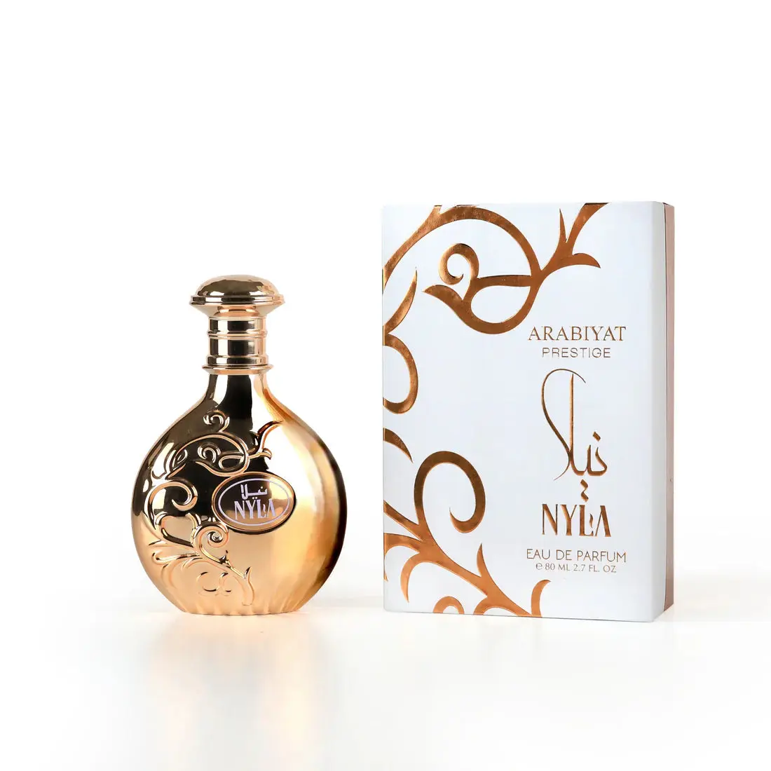 Arabiyat Prestige Nyla Women's EDP Perfume Spray - 100ML (3.4 fl oz), Fruity Floral Scented Long Lasting Perfume for Women's Beauty & Personal Care, Floral Scented Perfume