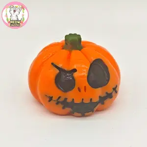 ghost pumpkin handmade squishy toy
