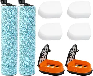 WD161 Brush Roller and Filter for Shark HydroVac Vacuum Cleaner compatible with Shark WD161 WD261 AW261 and WD101 WD201 WD100 WD200 AW201 WD200C WD201C WD101C WDB1, WDB2, WDFF1, WDFF2, WDB1F2 Vacuums