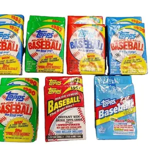 LOT OF OLD UNOPENED TOPPS PACKS! 1986-87-88-89-90-91 -92 TOPPS 14 Packs