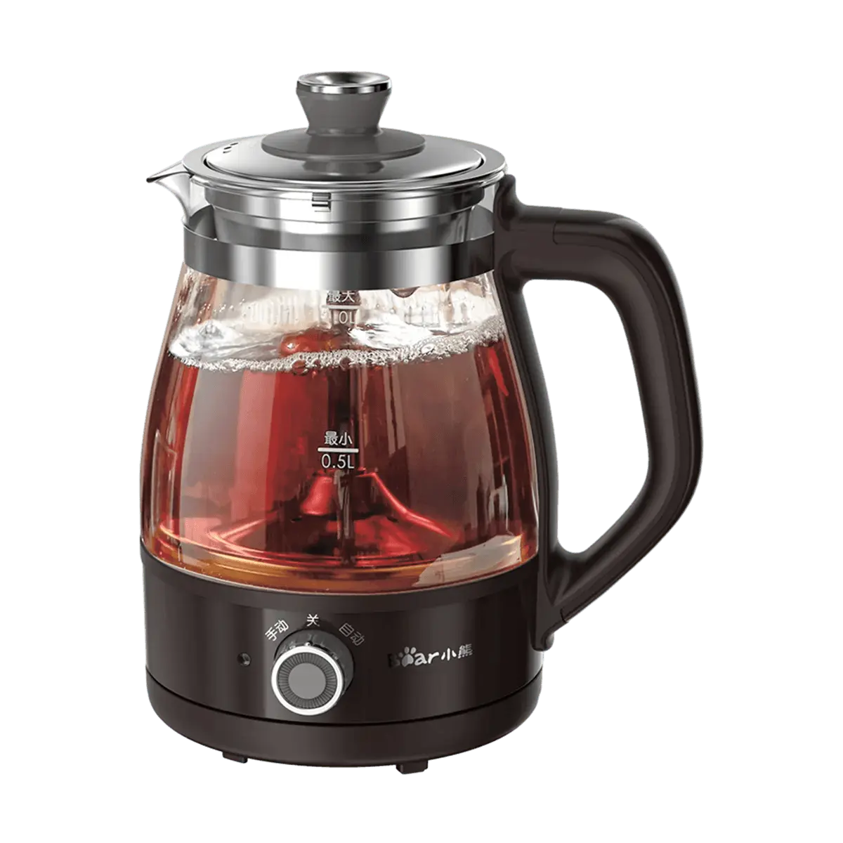 Bear Electric Tea Maker 1.0L Steam Infuser Kettle for Brewing Tea