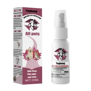 Yegbong Pet Repellent, Flea Removal For Cats And Dogs External Tick And Tick Anti-Itch Spray For Cats And Dogs
