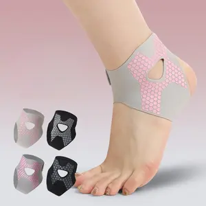Lightweight athletic ankle support for preventing sprains and supporting recovery from twists; professional running brace that stabilizes ligaments and provides compressive protection for joints