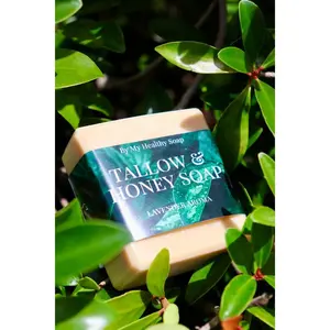 Tallow & Honey Soap - Lavender