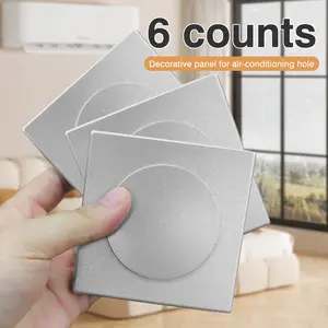 6 Counts Wall Split Flange Covers, Upgrade Your Walls with Clean & Smooth Look