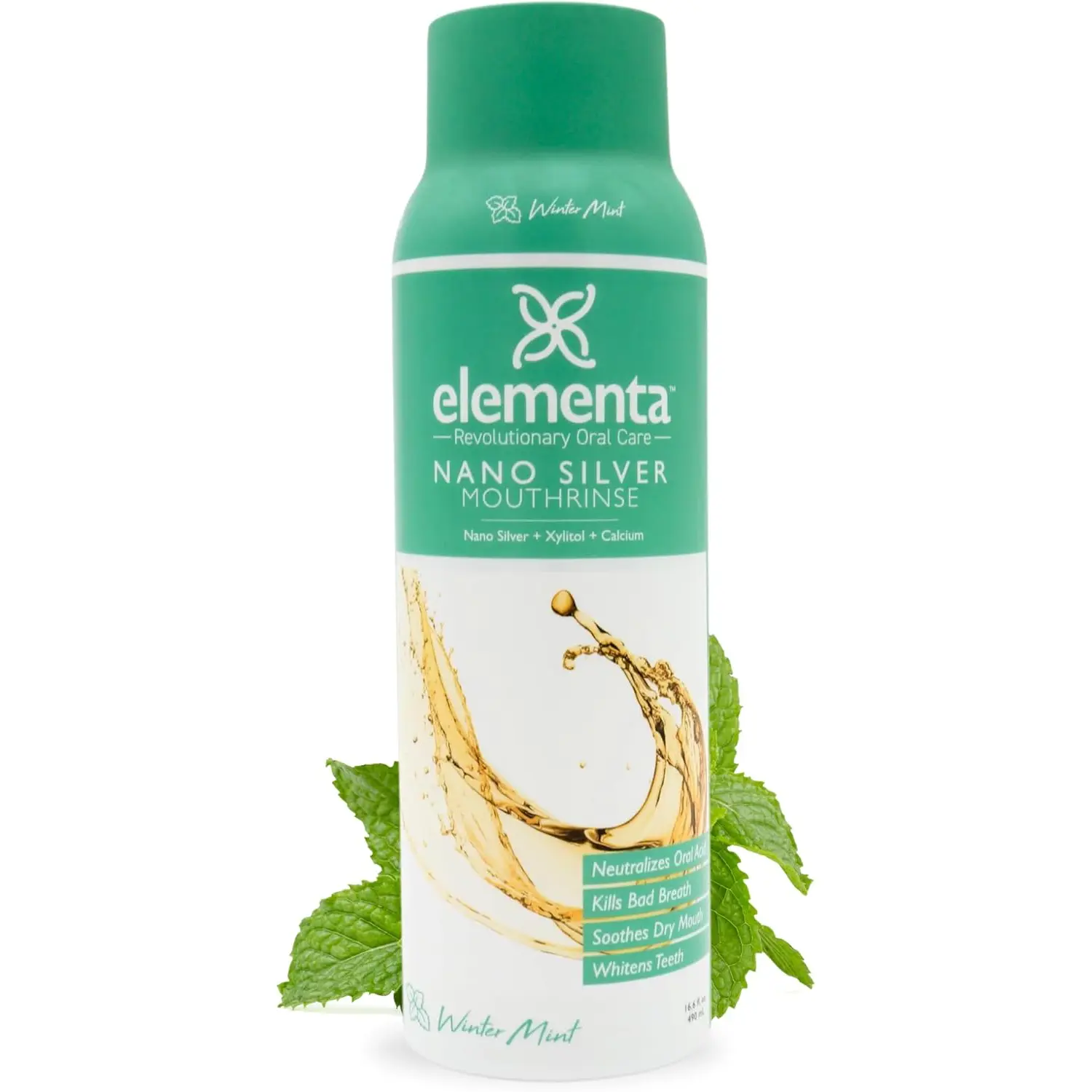 Elementa Silver - Adult Mouth Rinse 20 fl oz. - Wintermint - TikTok Shop