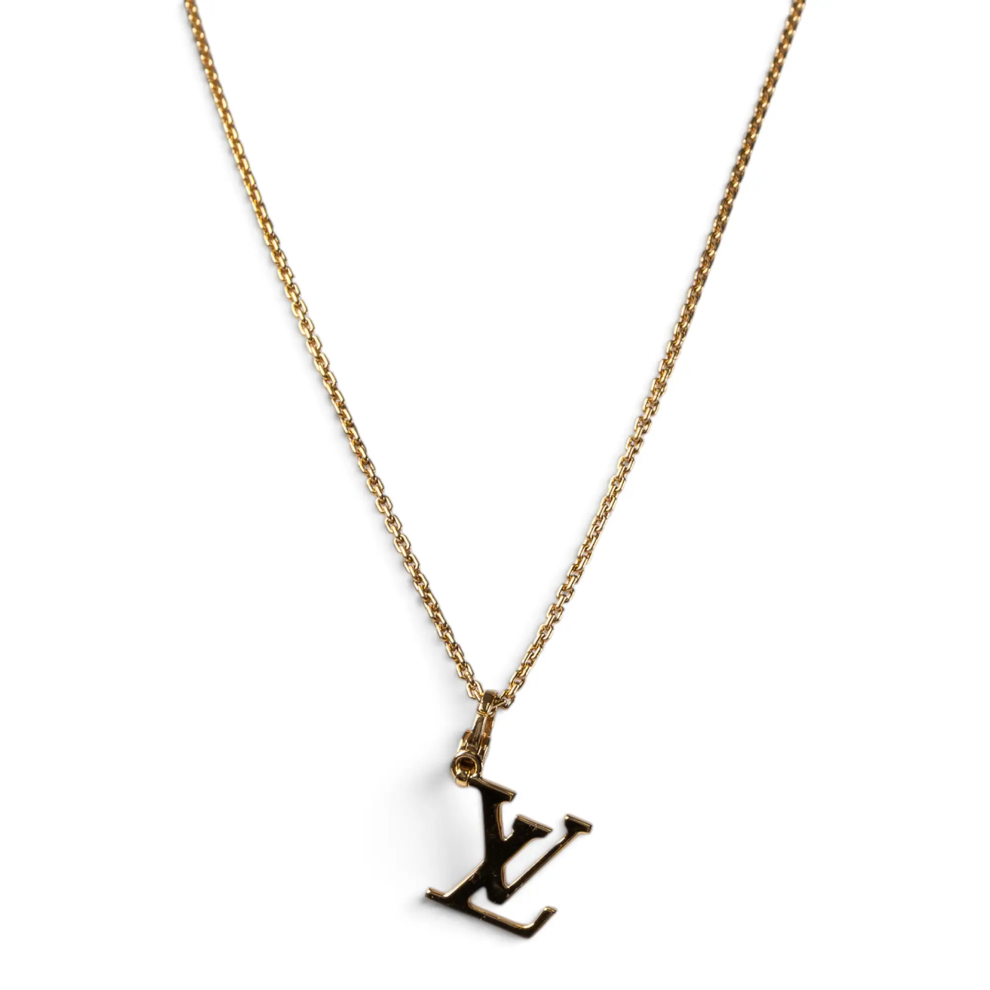 Louis Vuitton Initials Necklace YG L26072143