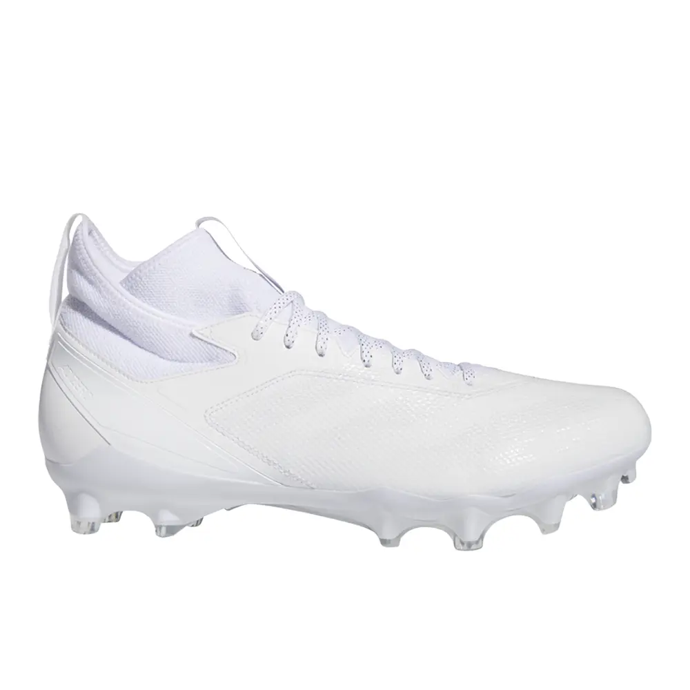 adidas Mens Adizero Impact Football Sneakers Shoes - White
