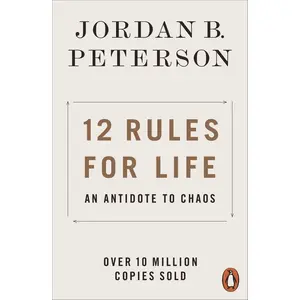 USED Book - 12 Rules for Life: An Antidote to Chaos by Jordan B. Peterson (Paperback) - english