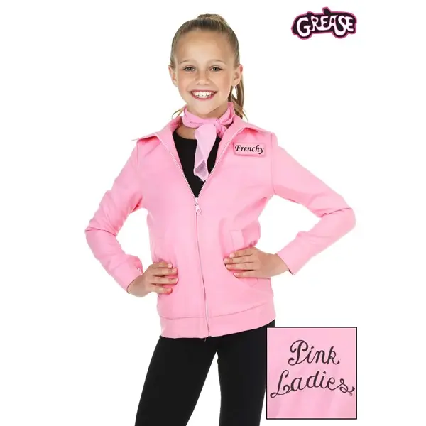 Child Authentic Pink Ladies Jacket Costume
