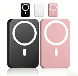 5000/10000mAh Mag/Safe Power Bank | Wireless Fast Charging Battery Pack for iPhone 12-17 Pro Max