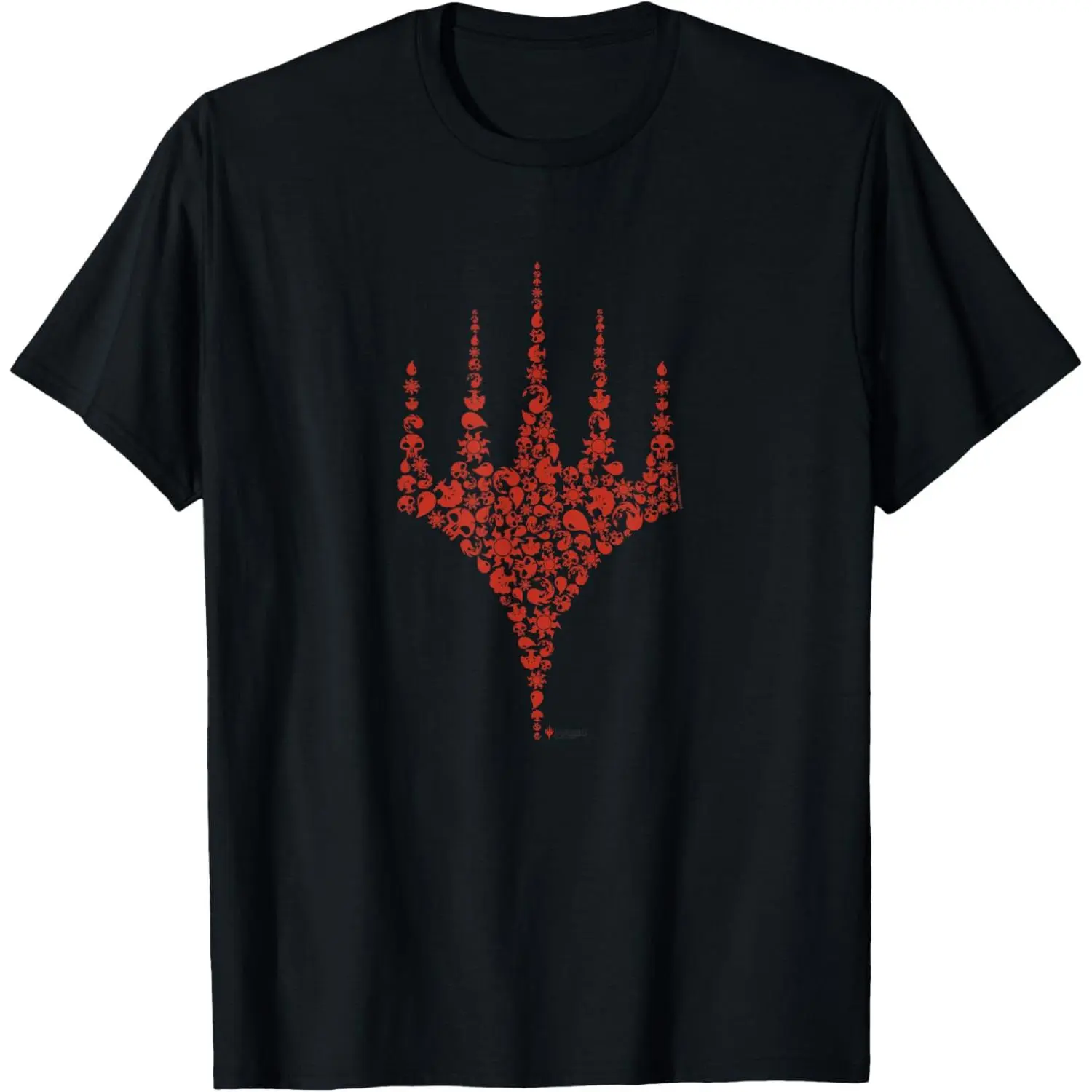 Men's Magic The Gathering Logo Graphic Streetwear T-Shirt , Soft Menswear Shortsleeve Casual Top for Daily Wear & Sports, Tshirt, Fabric, Regular Fit