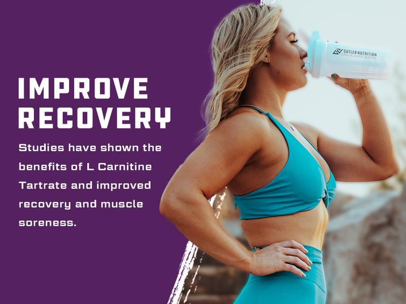 Cutler Nutrition 2 Pack Liquid L-Carnitine 3000 – Energy Support, Sugar Craving Control & Athletic Recovery