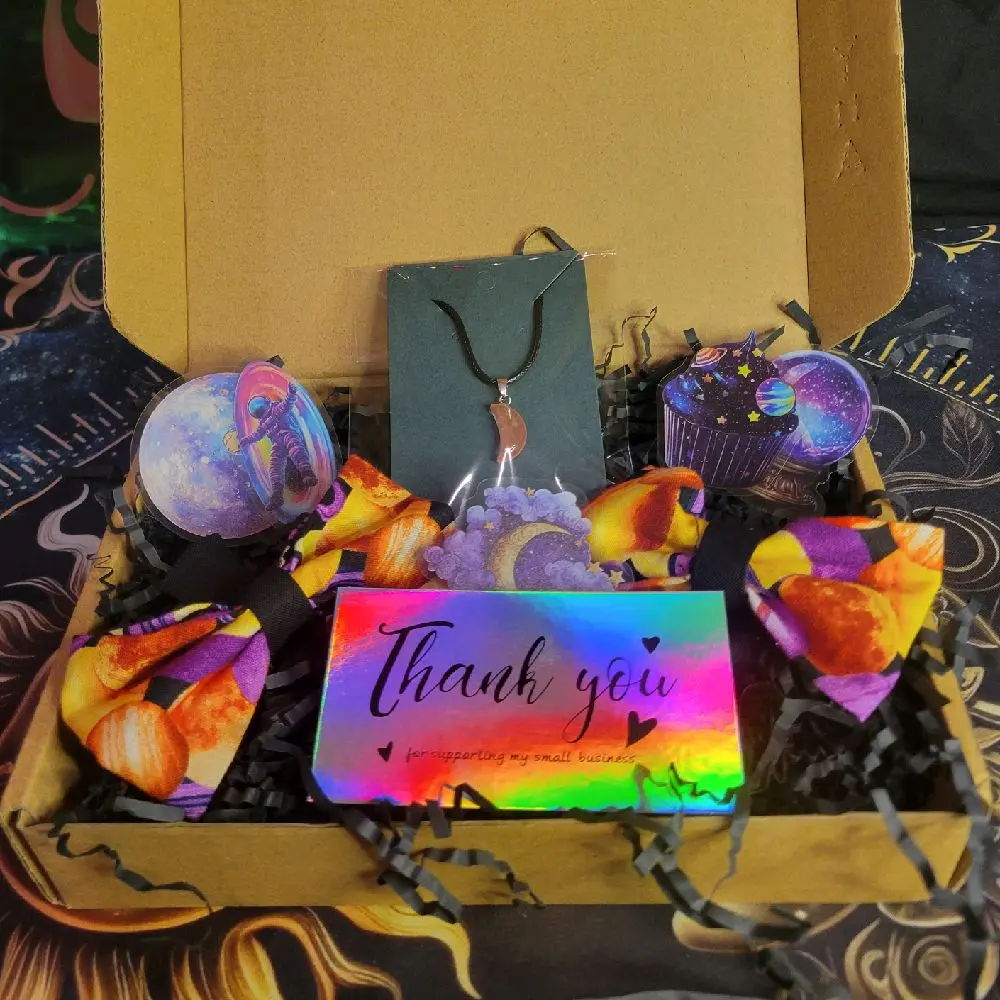 Bow Mail(Curated Bow Box with stickers and accessory)
