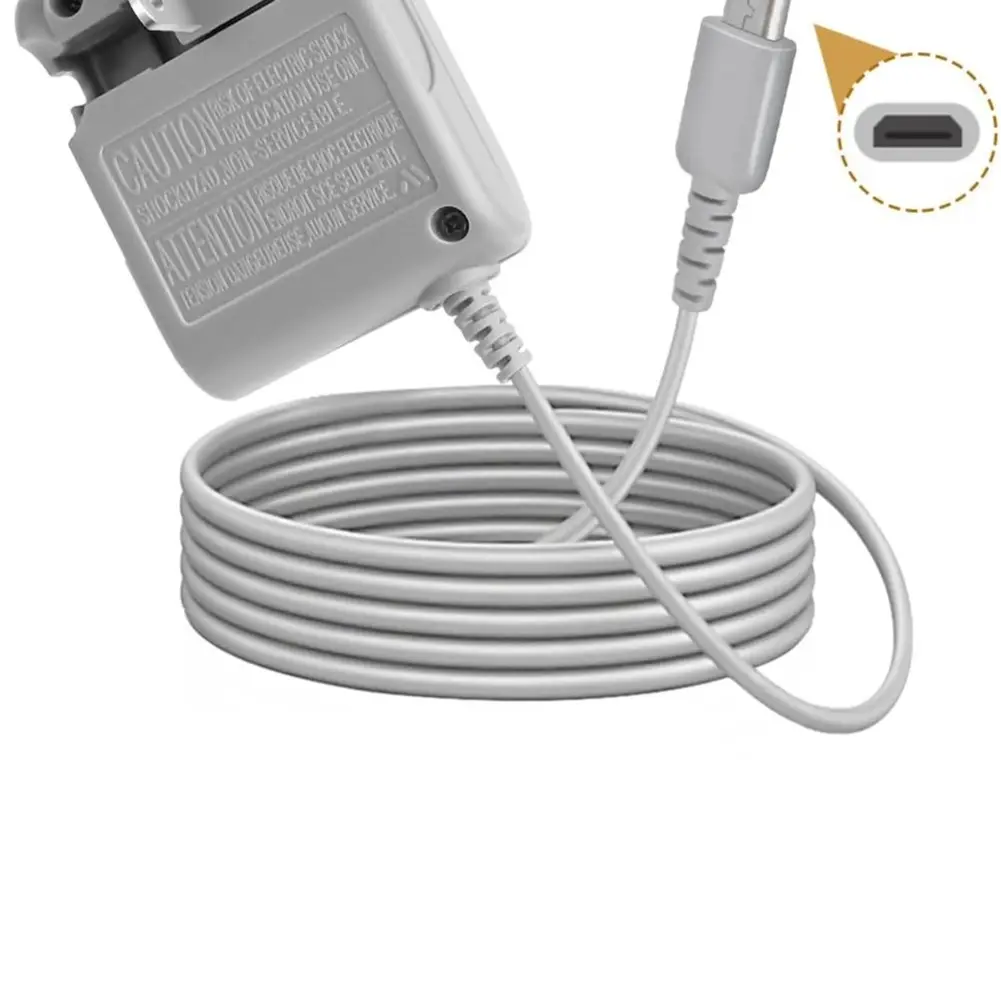 DS Lite Charger Kit 100-240V Wall Plug Adapter with 4 Stylus Pens for Nintendo DS Lite Portable Gaming