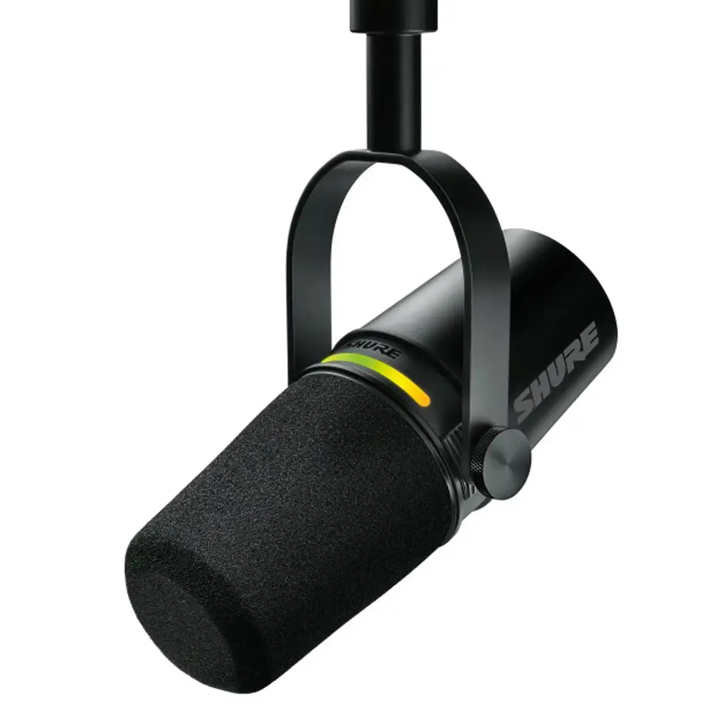 Shure MV7+-K Podcast Microphone - Black
