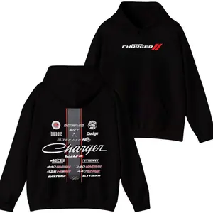 Dodge Charger SRT Hoodie – HEMI Muscle Car Heritage Sweatshirt, Retro Mopar Racing Streetwear for Car Enthusiasts