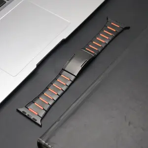 Stainless Steel Band for Iwatch Ultra3 2 49mm Men Luxury Alloy Strap for Apple Watch Series 11 10 46mm 9 8 7 6 5 4 Se Se3 45mm 44mm Business Bracelet Smart Watch Straps Smartwatch Strap Smart Watch Accessories