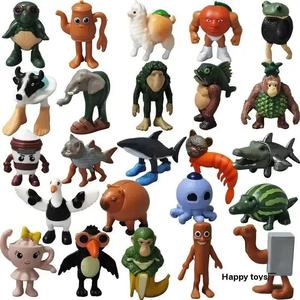 24-piece italian brainrot ai animal figurine set, tung tung tung s@hur dolls for desktop decoration, unique gift collectibles, decorative figurines, cute animal design, home decor ornament, artistic