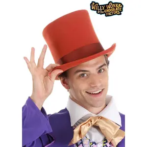 Authentic Willy Wonka Men's Hat