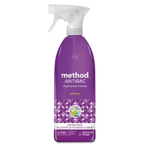 Method MTH01454 28 oz Wildflower Antibac All-Purpose Cleaner, Spray, Stainless