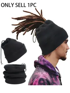 Silky Satin Lined Bonnet Sleep Cap, Adjustable Stay-On-All-Night Design, Ideal for Curly Hair Care, Unisex Soft Headwear