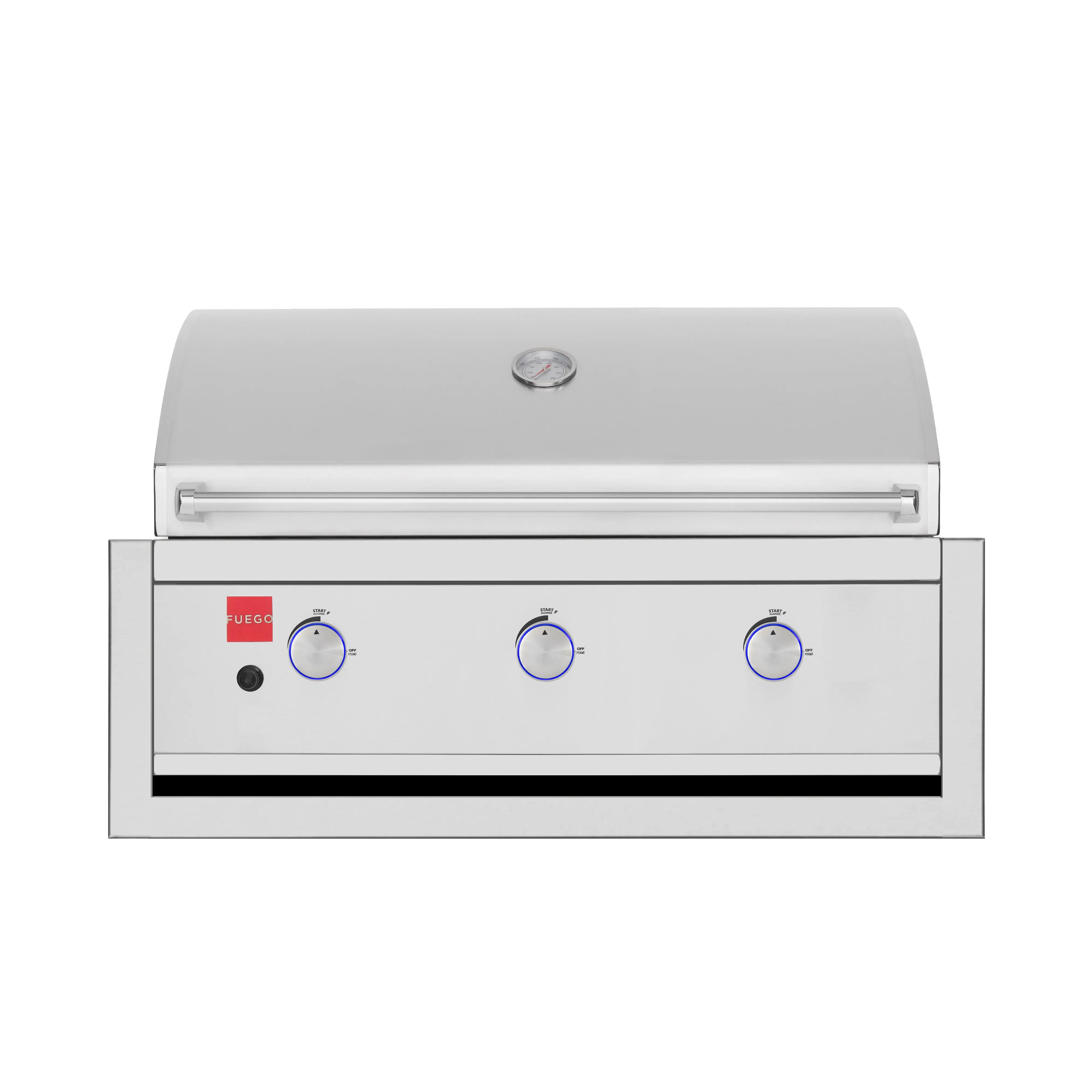 Fuego F36S-B 36" Built-In 304SS Gas Grill w/ Insulated Jacket