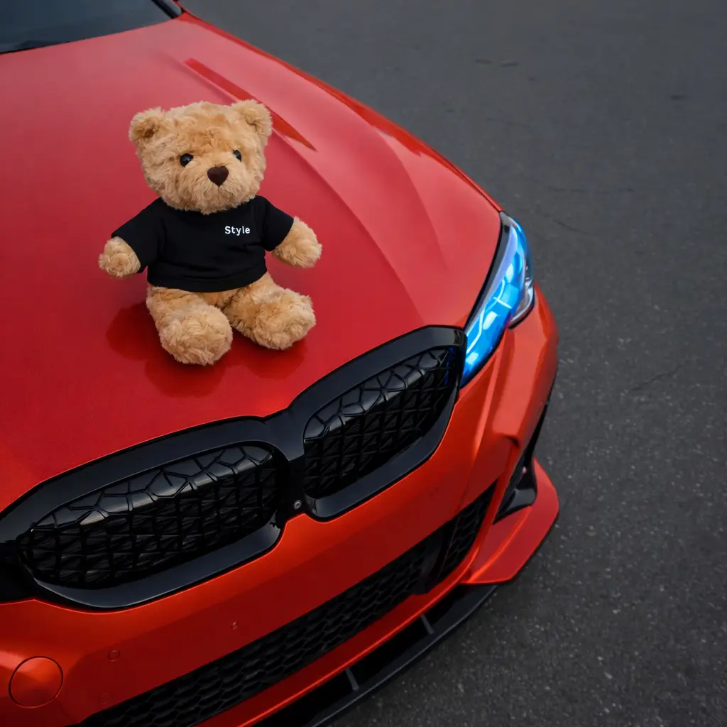 Car Interior Decorative Mascot - Soft statue Dashboard Display Collectible Huggable Collectible Car Ornament Car Trinkets