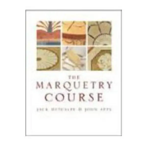Used Crafting Book - Marquetry Course by Jack Metcalfe (Soft Cover, English) - Detailed Instructions, Full-Color Photographs, Tutorial Projects