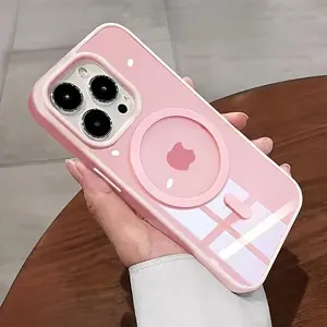 Phone Case - New Shock-Resistant Magnetic Case for Iphone 17, 16, 15, 14, 13, 12, 11 Pro Max, 14 Plus, X, Xs Max with Wireless Charging Hard Back Cover