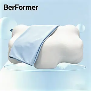 Mellow Cloud Pillow - 2026 Pillow Awards Winner, Dual-Density Memory Foam for Pressure Relief, Ear-Friendly Design, Zoned Support Construction, Cooling Gel-Infused Breathable Cover for Side Sleepers