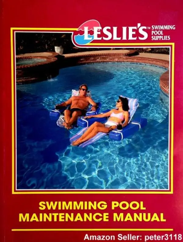 USED Book - Leslie's Swimming Pool Maintenance Manual by Editor (Paperback) - english