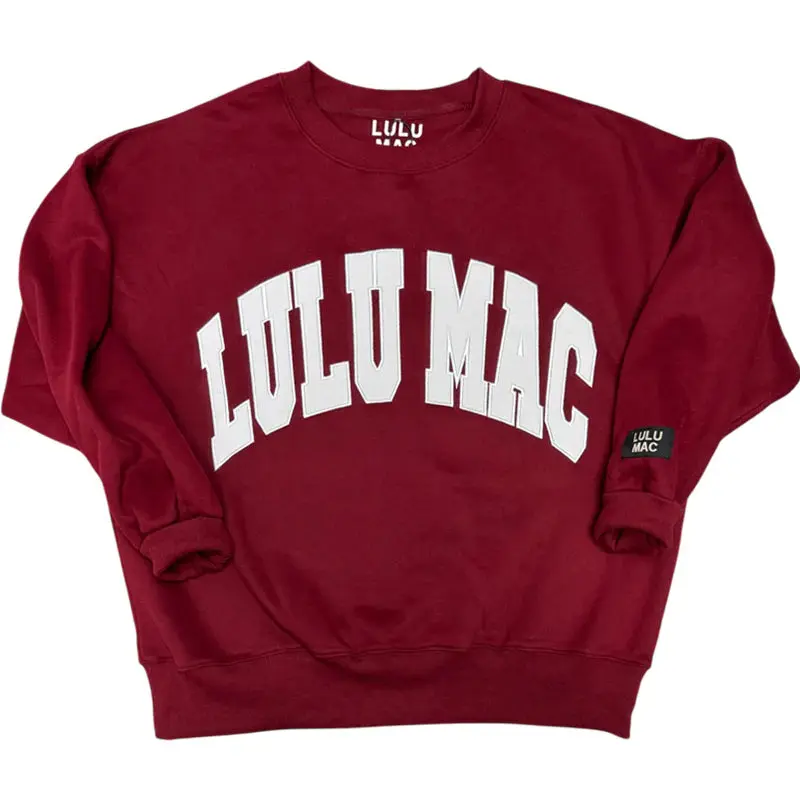 Lulu Mac Sweatshirt Maroon