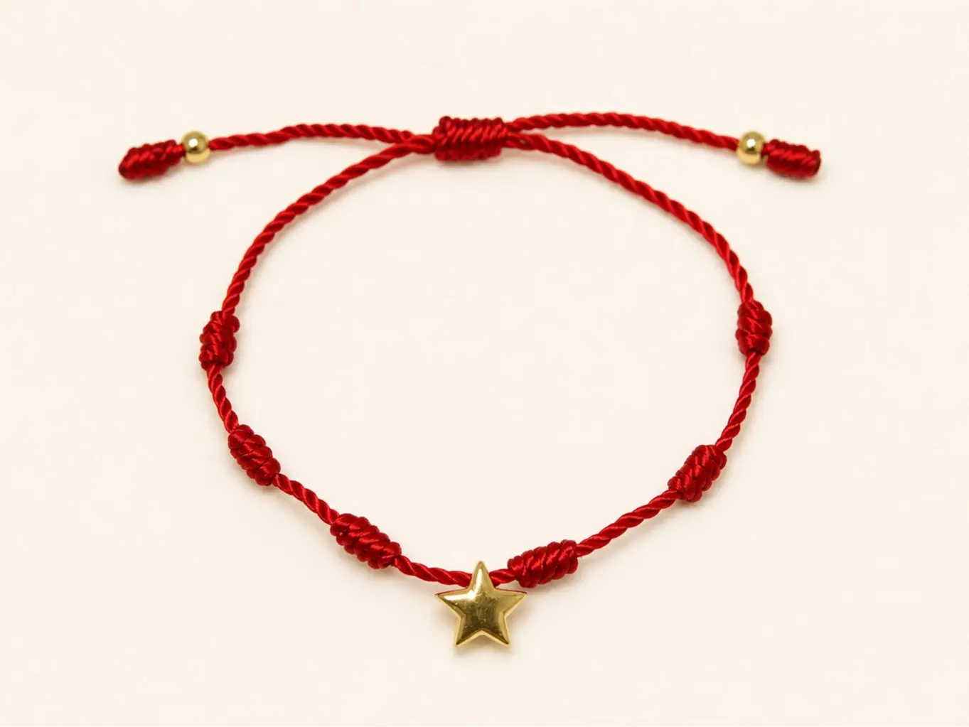 Red Lucky Star Bracelet